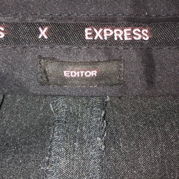 Express Dark Grey Pants 4R - Picture 6 of 8